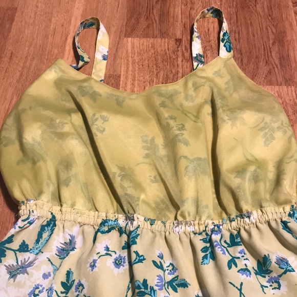 Yellow ☀️ Tank Floral Sundress - Picture 4 of 4